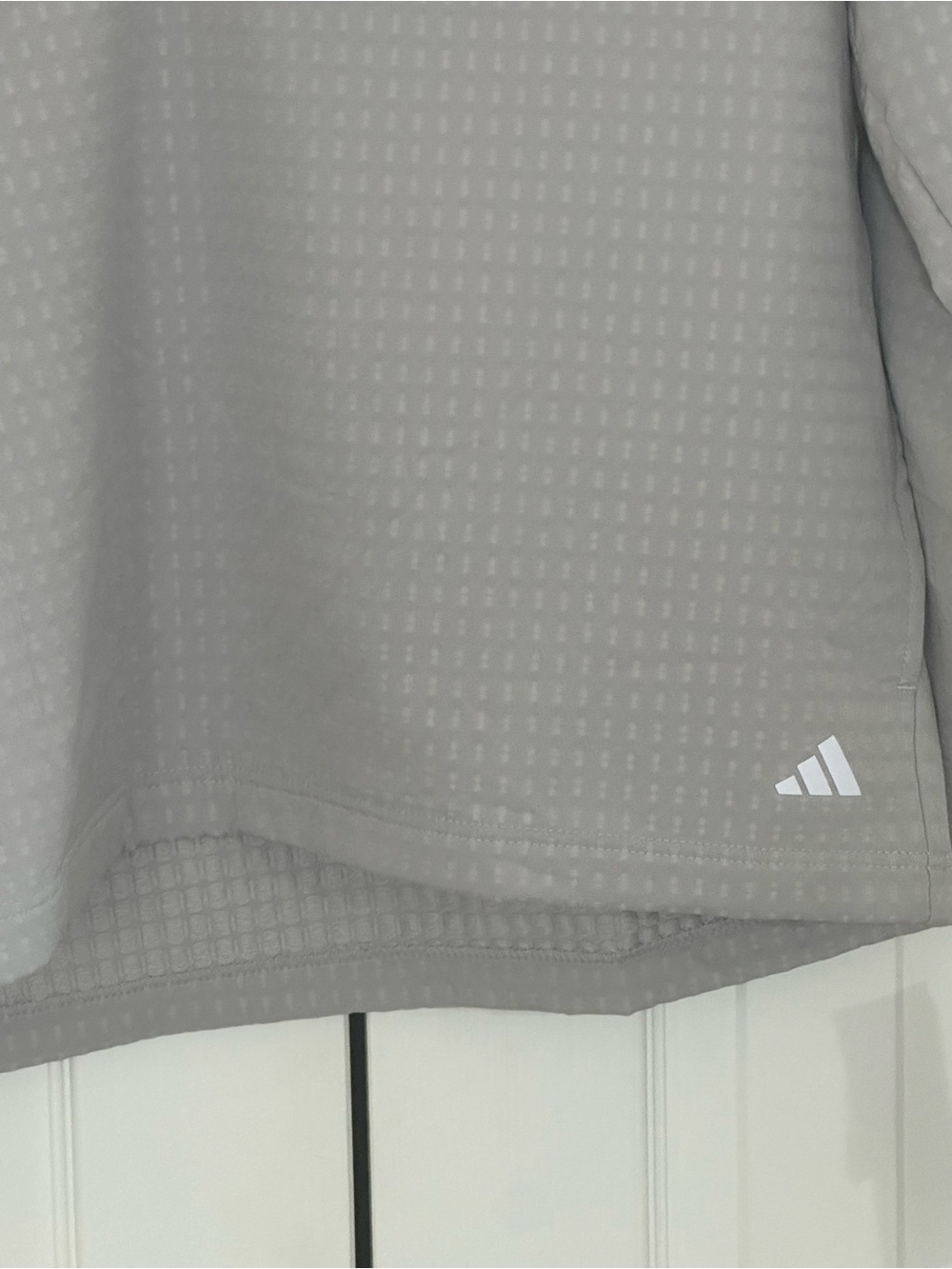 Adidas 1/2 Zip Windbreaker Golf Hoodie Men’s Large NWT Gray Performance Pullover - Picture 7 of 7